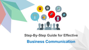 Step-By-Step Guide for Effective Business Communication