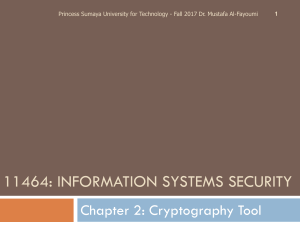 Encryption -1- Introduction