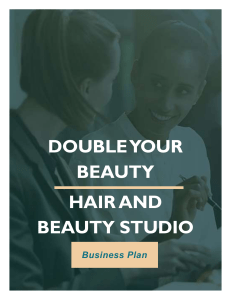 Double your Beauty businesss plan