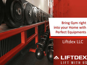 Bring Gym right into your Home with Perfect Equipments