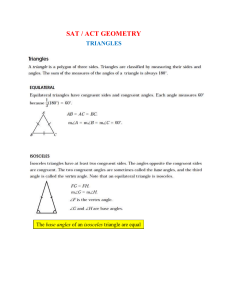 ACT Triangles