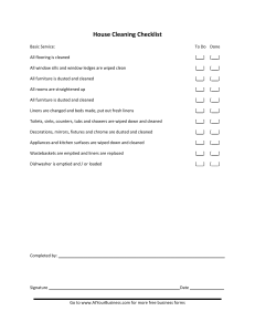 house cleaning checklist 06