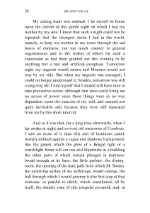 Marcel Proust - Swann's Way excerpt
