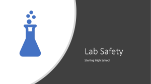 Lab Safety Presentation
