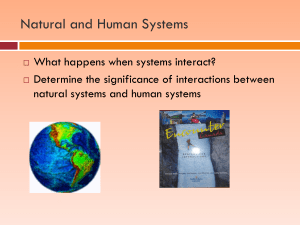  Natural and Humans Systems Section1 2013