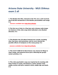 Arizona State University - MUS 354mus exam 2. All Answers Provided
