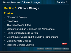 13.3 Climate Change