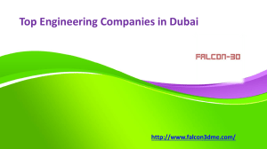 Top Engineering Companies in Dubai