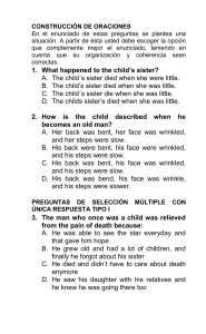 a Child's dream of a star worksheet activity key