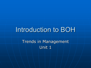 1 - A - Trends in Management