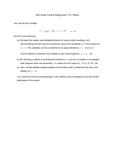 Nonlinear Control assignment RJP-1