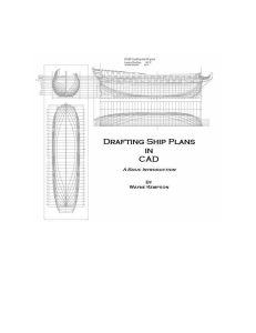 Drafting Ship Plans In CAD wayne