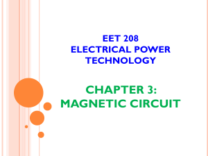Chapter 6 magnetic circuit part 1 0