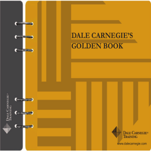 Dale Carnegie Golden Book-Se