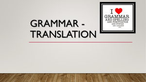 grammar-translating