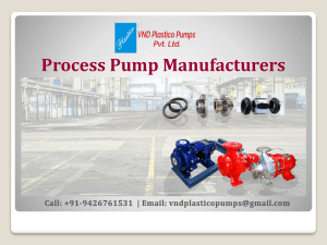 Process Pump Manufacturers