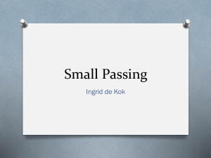 Small Passing- Poetry Grade 11 Home Language