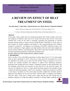 steel and heat treatment 2