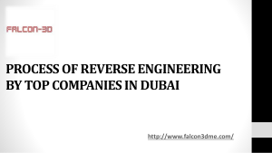 PROCESS OF REVERSE ENGINEERING BY TOP COMPANIES IN DUBAI