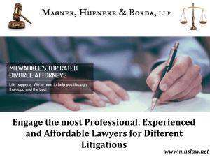 Experienced and Affordable Lawyers in Milwaukee