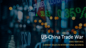 Vid1 - US & China Trade War