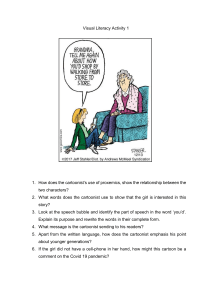 Visual Literacy Questions- Comic Strip
