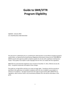 NSF Eligibility Guideline 2020