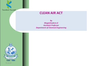 Clean Air act