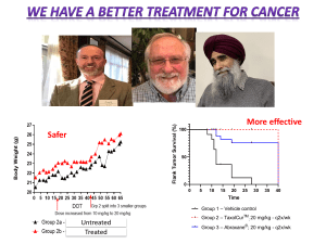 A new treatment for cancer