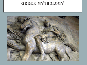 Greek Mythology and Ovid
