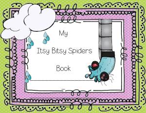 kindergarten itsy bitsy spiders book free
