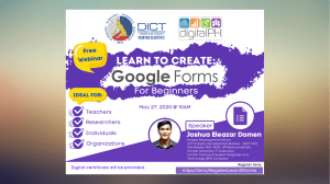  Google Forms for Beginners