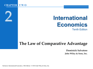 II. Comparative adv
