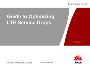 Guide to Optimizing LTE Service Drops pd