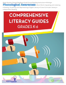 Comprehensive Literacy Guides K-6