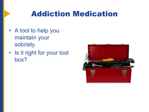 addiction medication Fort
