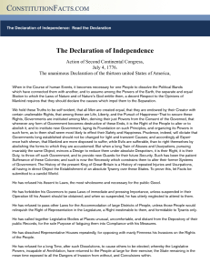 Declaration ReadTheDeclaration