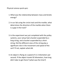 Physical science quick quiz 4