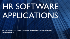 HR Software | Key Applications of Human Resource Software | 360Quadrants