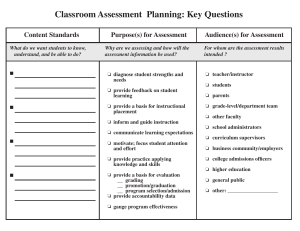Assessment-Framework
