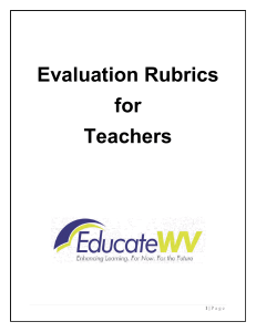 Teacher Evaluation Rubrics 001 (1)