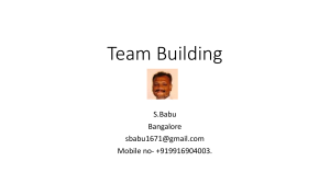 Team Building 