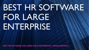 Best HR Software for Large Scale Enterprises | 360Quadrants