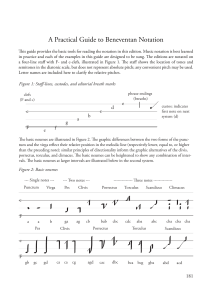 A Practical Guide to Beneventan Notation