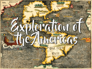 01 - Early European Exploration of the Americas
