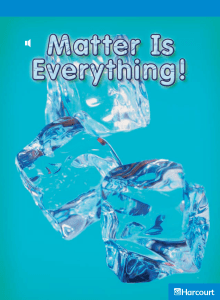 Matter is Everything Book