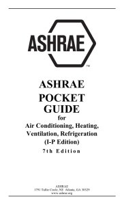 ASHRAE Poket Book