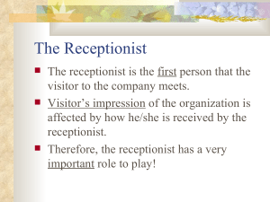 chap3-thereceptionist-100726024810-phpapp01