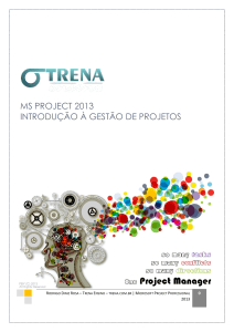 MS Project 2007 - Introdução à Gestão de Projetos (1)