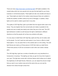 Advantages of LED High Bay Lights